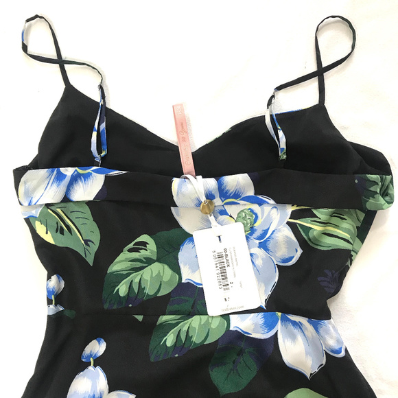 New Ted Baker fluted asymmetrical Floral dress - Picture 5 of 8